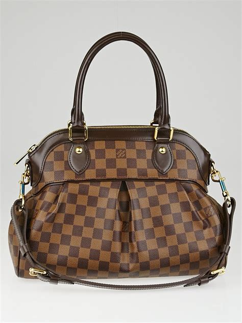 louis vuitton damier ebene canvas trevi pm bag|louis vuitton damier canvas handbags.